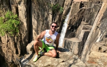 Aventuras na Cachoeira Dois Saltos