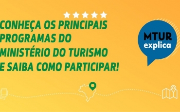 Ministério do Turismo lança Cartilha com principais Programas e Benefícios.