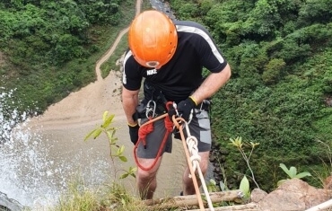 Rapel no Salto Paraguassu
