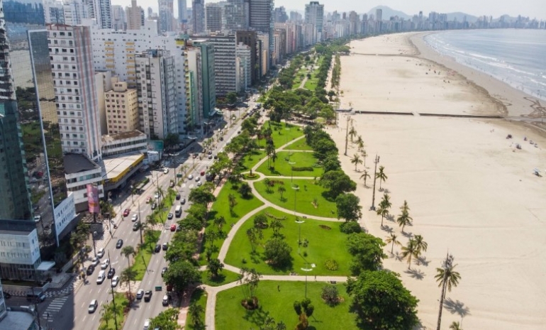 O maior Jardim de praia do mundo