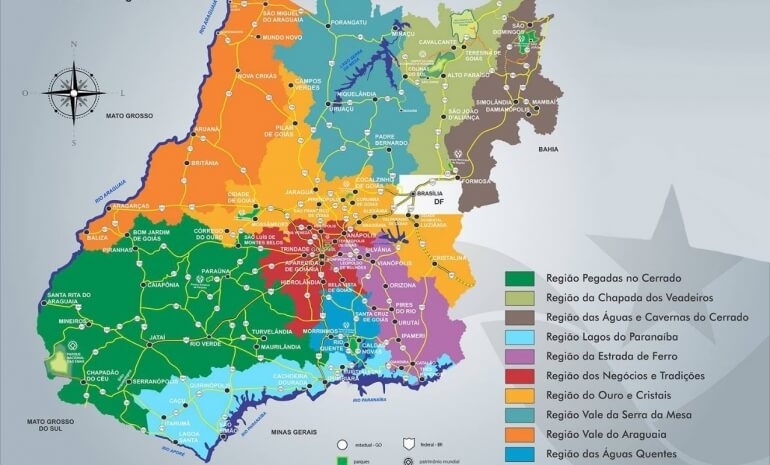 O que é Mapa Turístico?